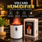 GACTRON Volcano Humidifier with LED Flame Effect | Cool Mist Aroma Diffuser for Home, Office & Bedroom | Silent Operation, Auto Shut-Off & Night Light Function